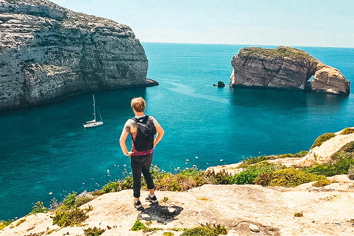 Hike in Gozo Island