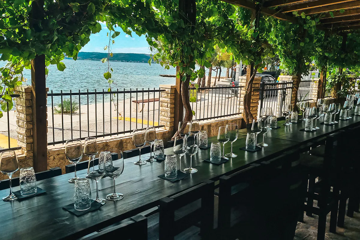 Wine Tasting in the Seaside Town of Kastela