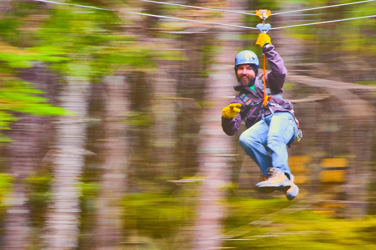 Grizzly Falls Ziplining Expedition