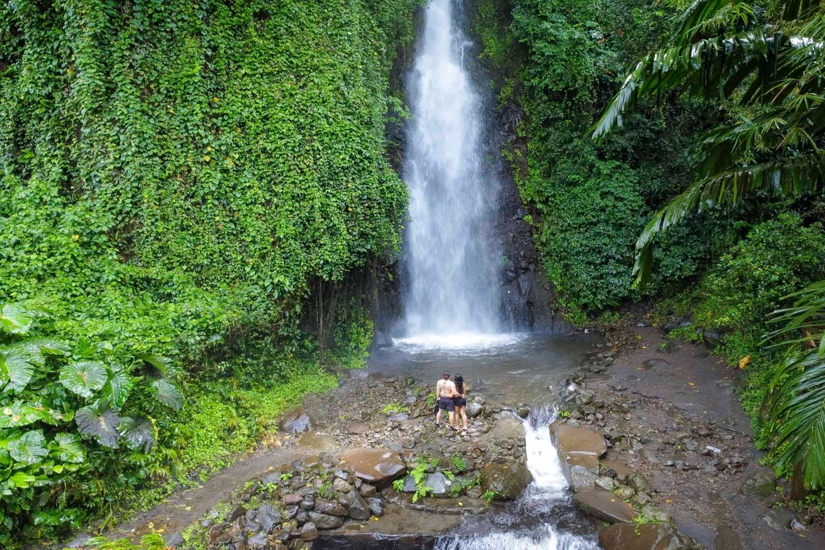 Dark View Falls by Land and Sea