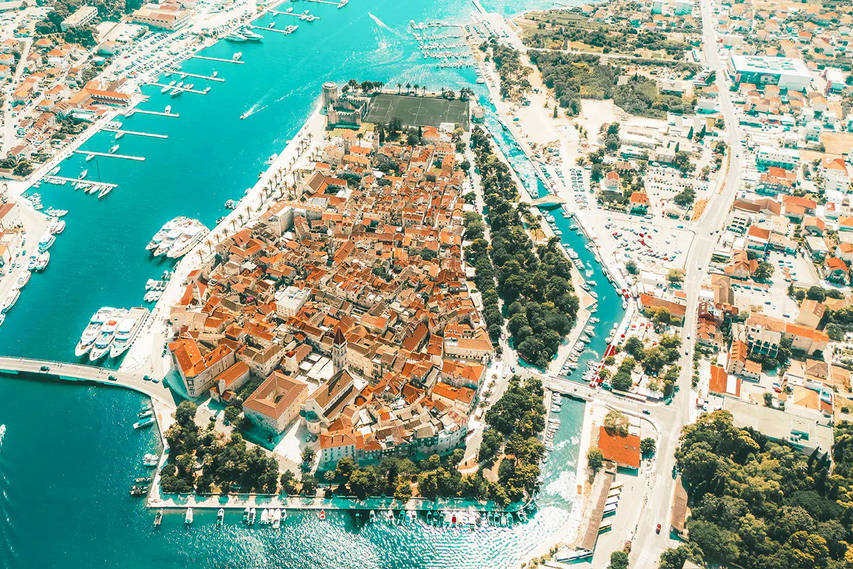 Trogir Tour, Blue Lagoon Swim & Maslinica Island