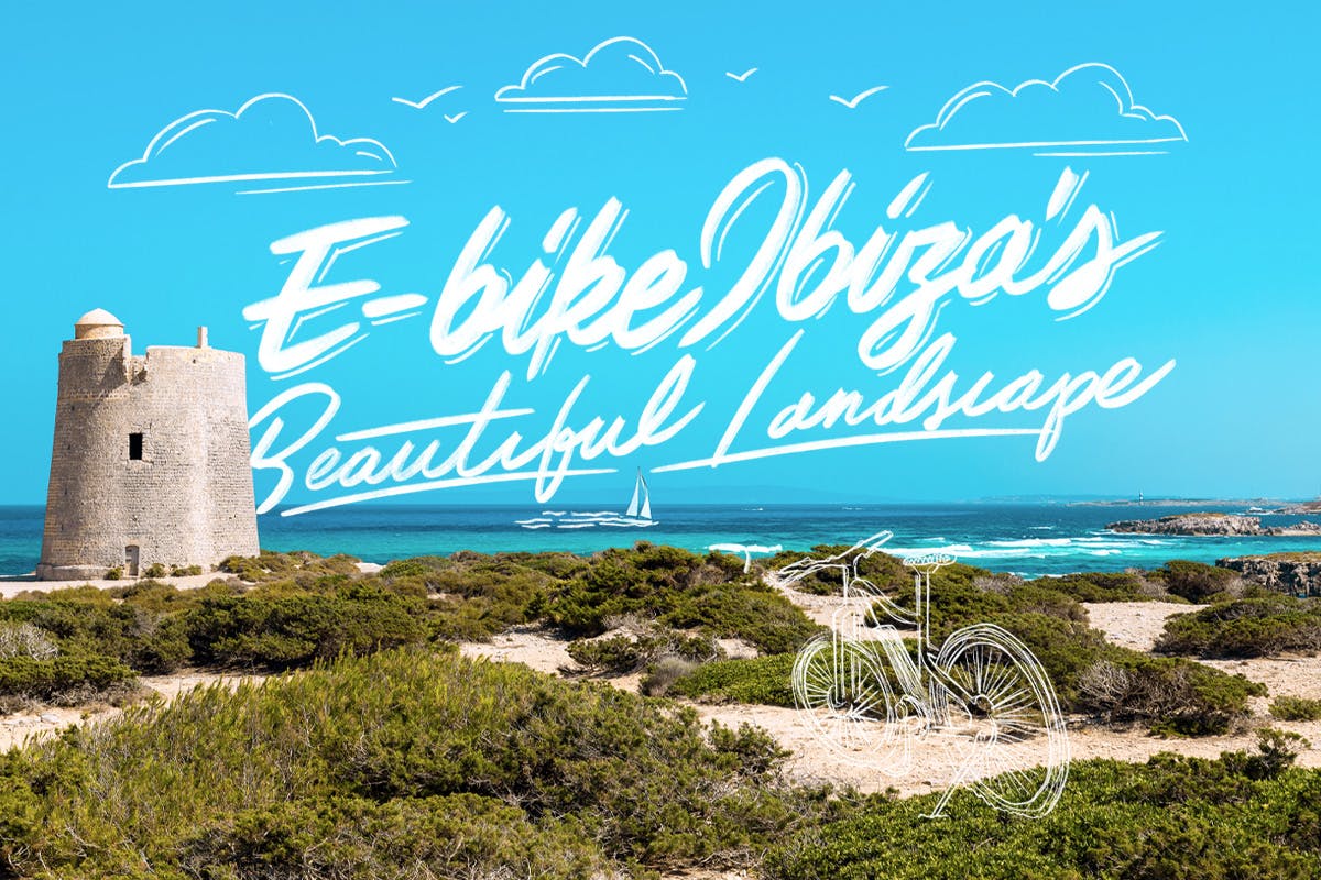 E-bike Ibiza's Beautiful Landscape