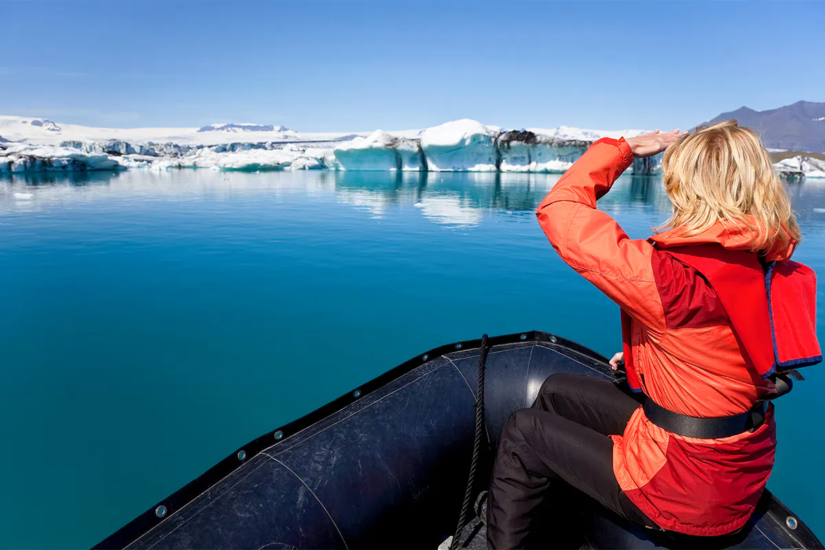 Iceberg Discovery by RIB Boat