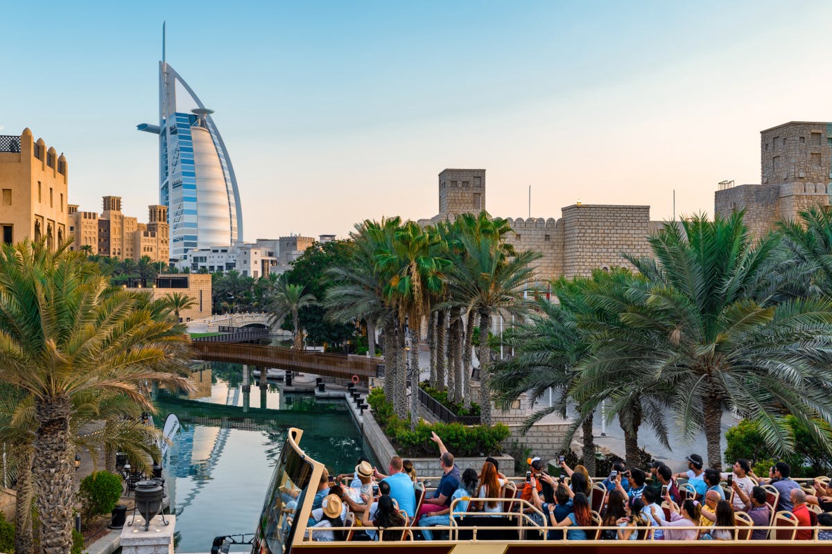 Hop On Hop Off Explore Dubai by Bus