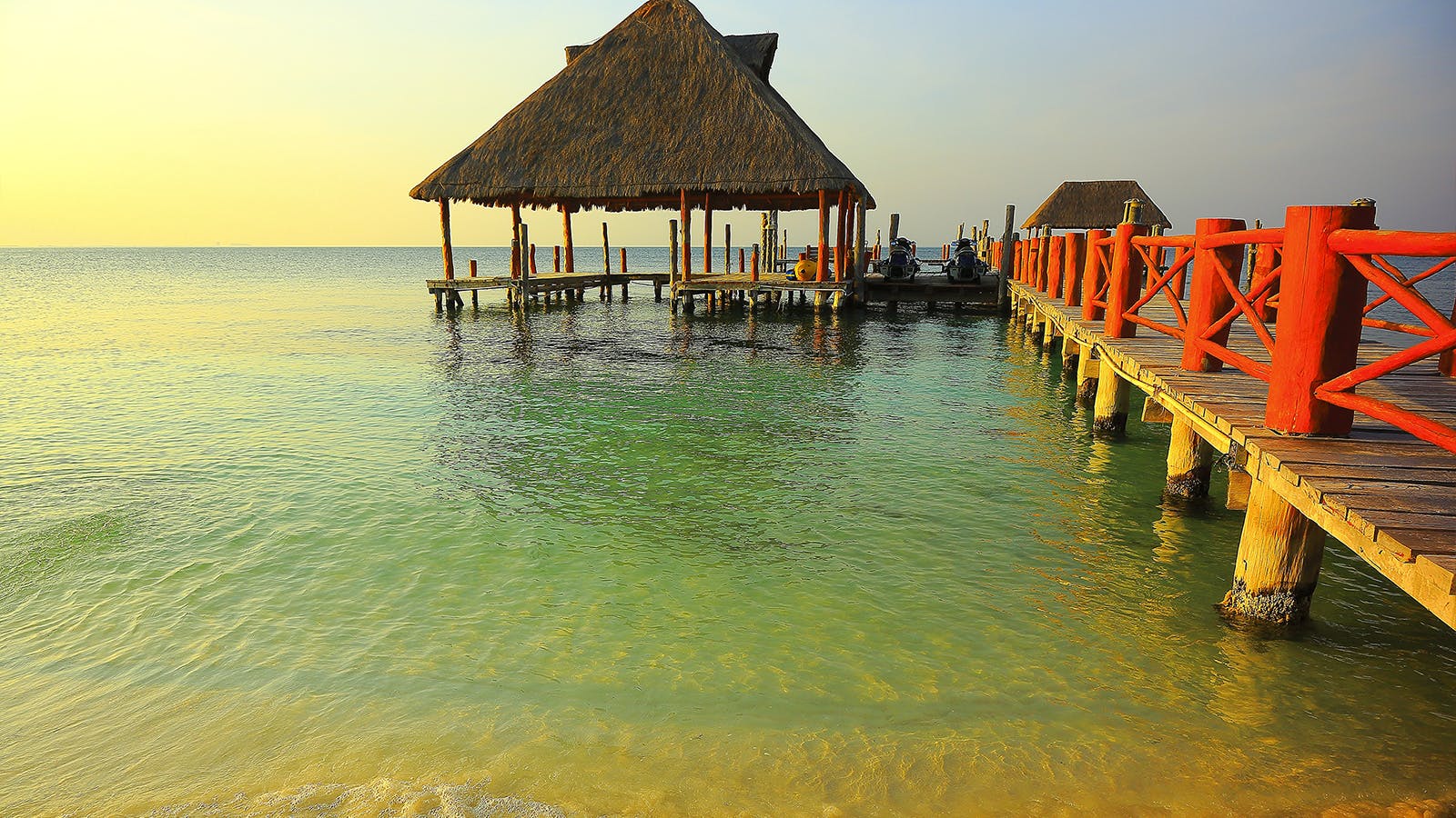 Cozumel Mexic Palapa Beach