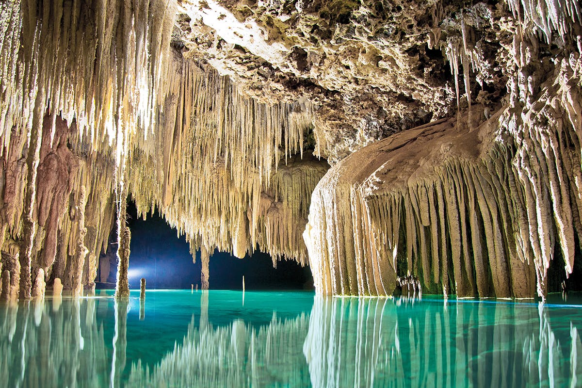 Cavern at Cozumel Secret River