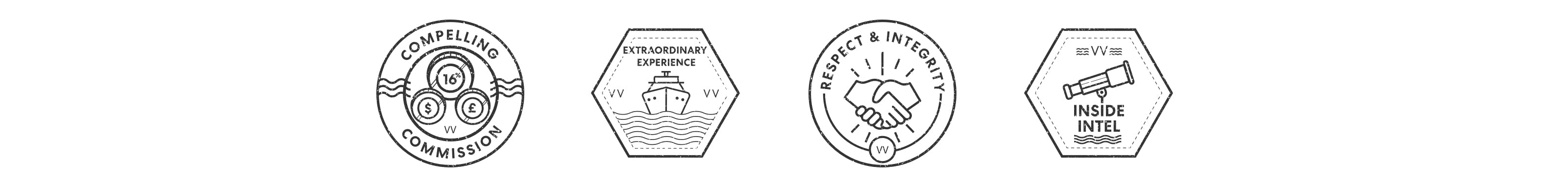 Respect and Integrity Stamps