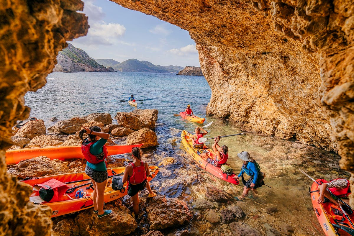 Kayak Ibiza's Coast