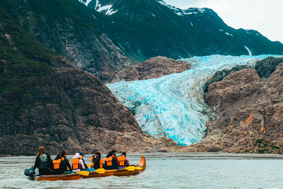 Fjord, Forest & Davidson Glacier