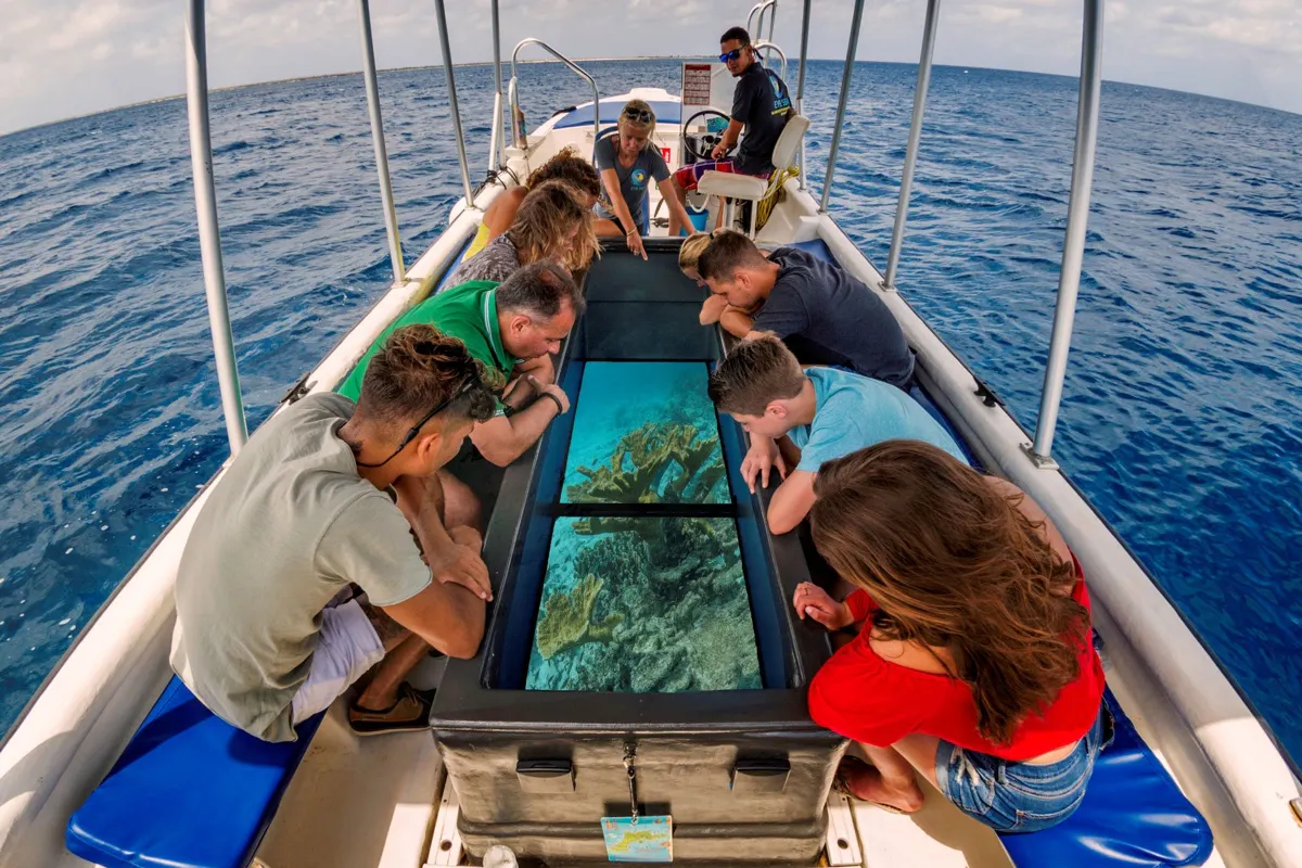 Bonaire Glass Bottom Boat Tour