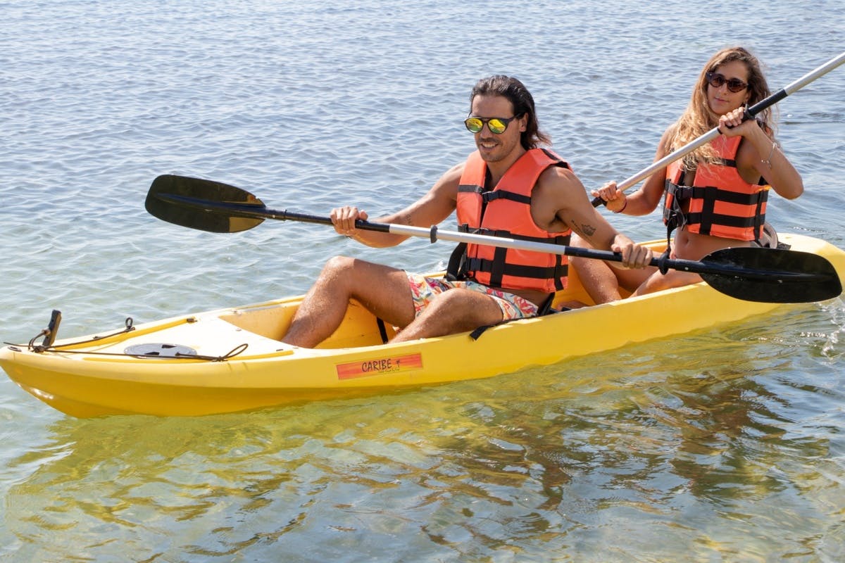 Clear-Bottom Kayak and Scenic Bike Tour