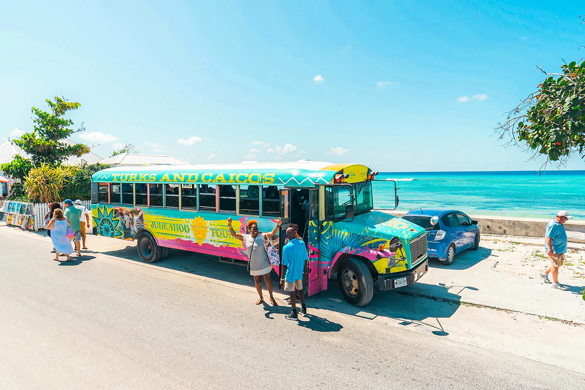 Sightseeing & Beach by Party Bus