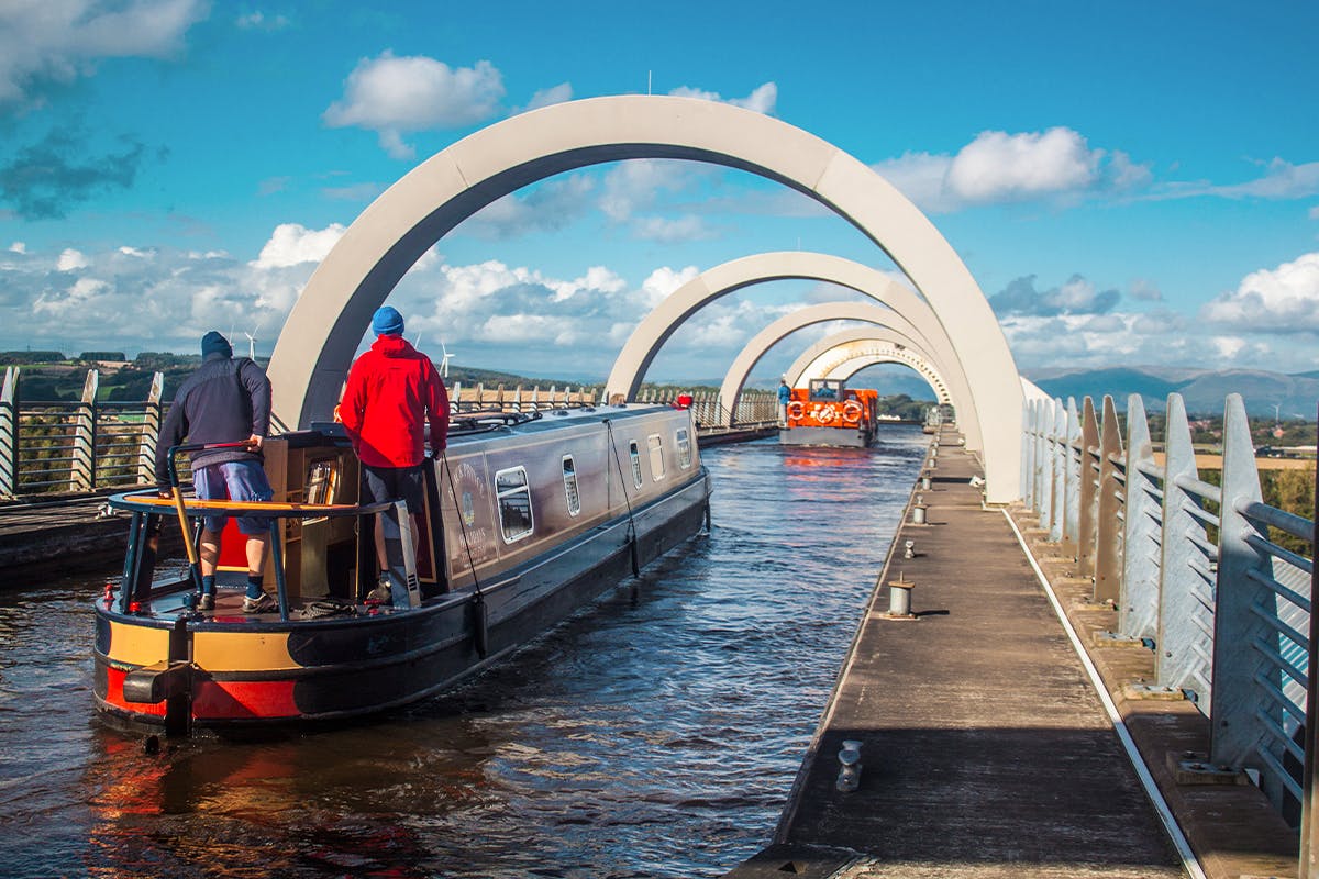 Falkirk Wheel & The Kelpies