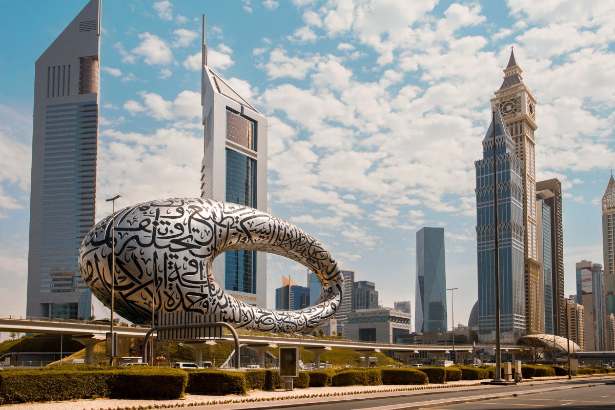 A Museum Tour Bus Ride through Dubais Past Future