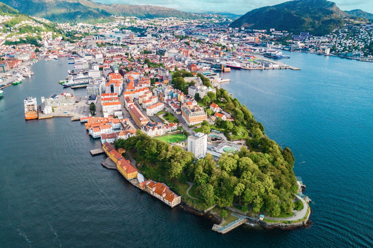 Bird's Eye View of Bergen Seaplane Tour