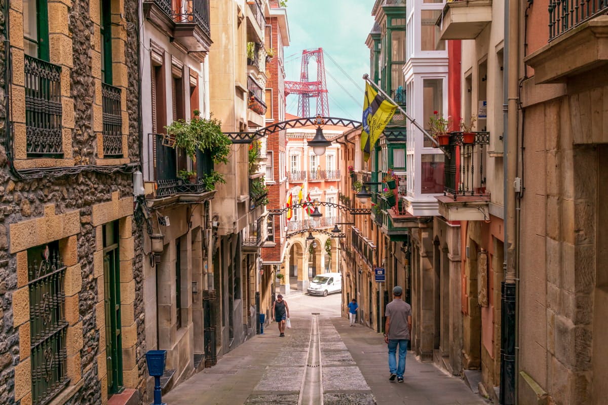 Bilbao Old Town & Puente de Vizcaya