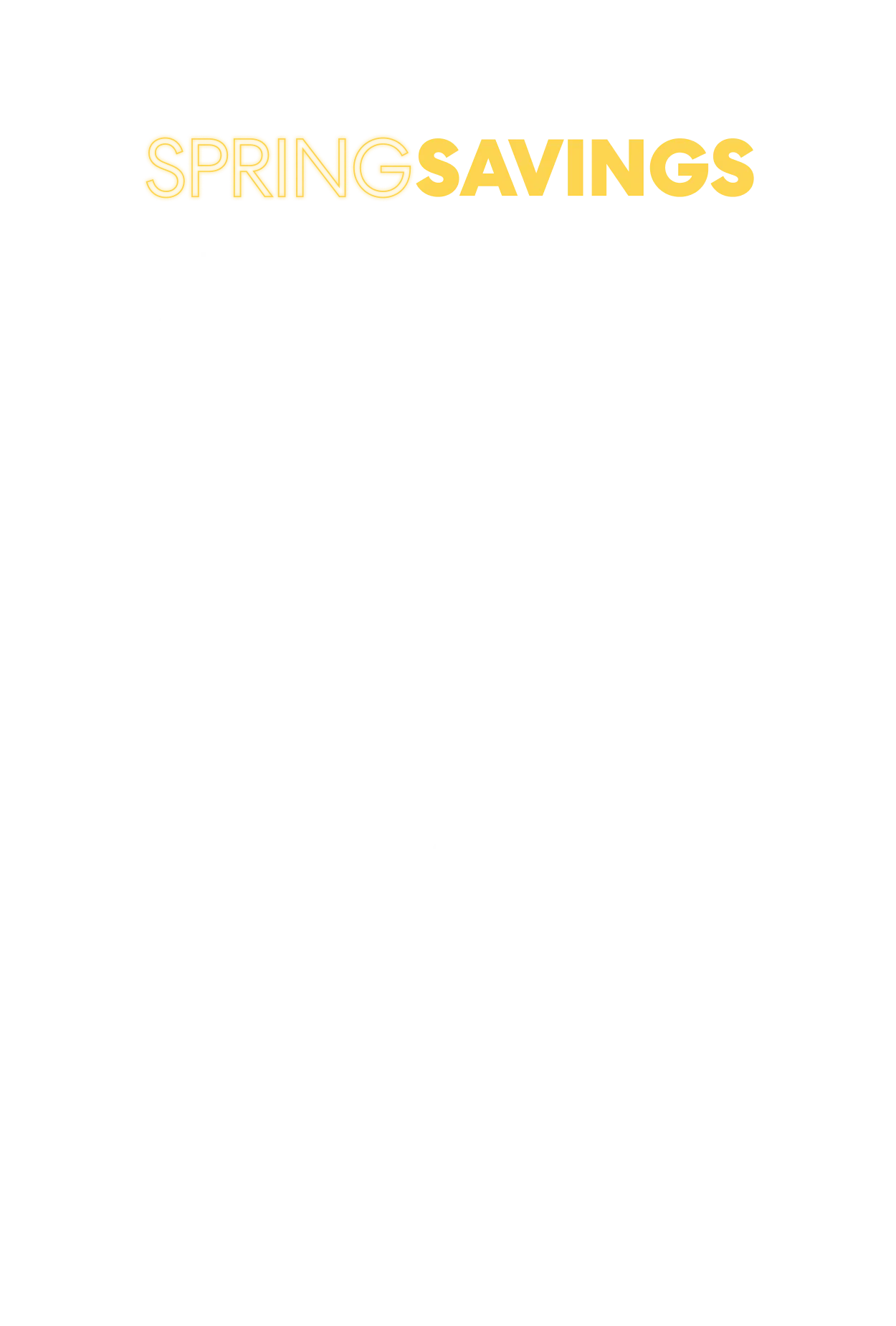 Spring Saving up to $1000 Instant Savings & 70% off second Sailor & up to $500 Onboard Credit