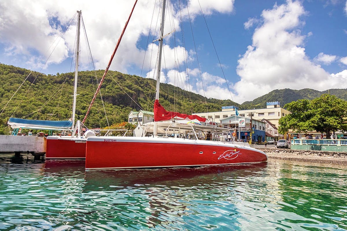 Aerial Tram, Marigot Bay & Pitons
