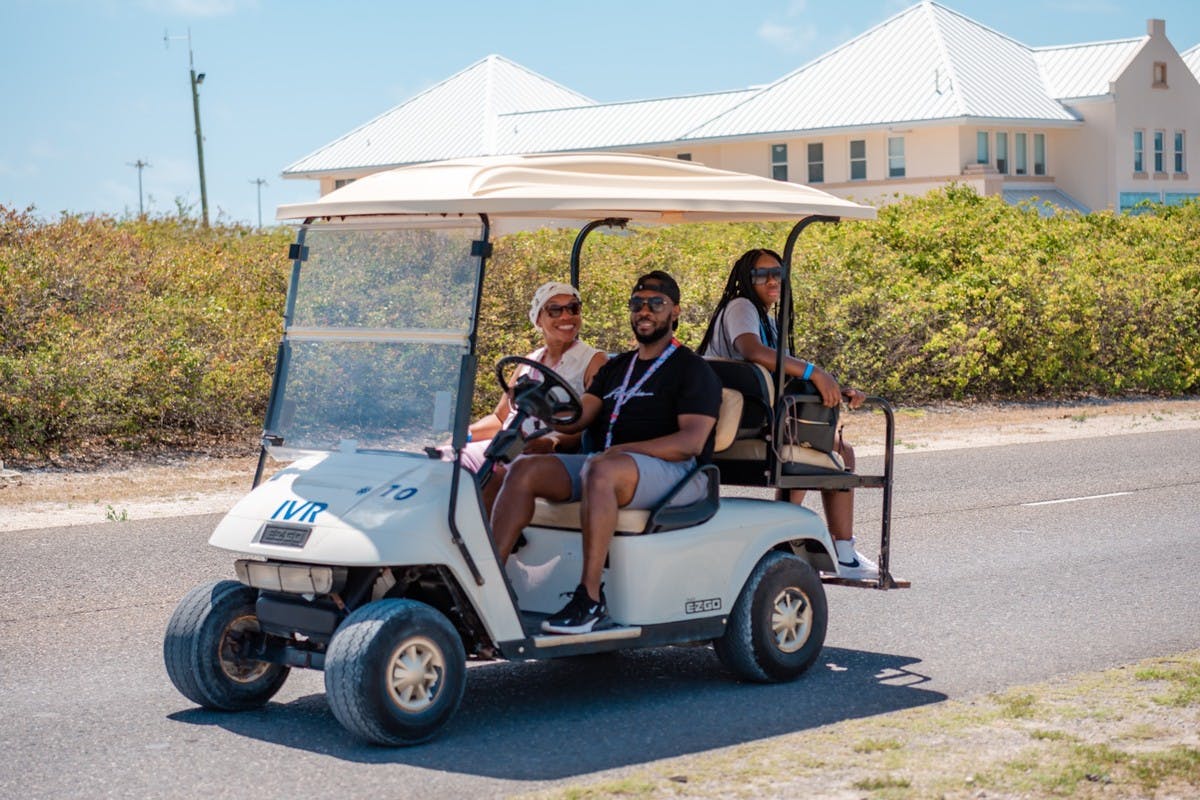 Four Seater Golf Cart Adventure