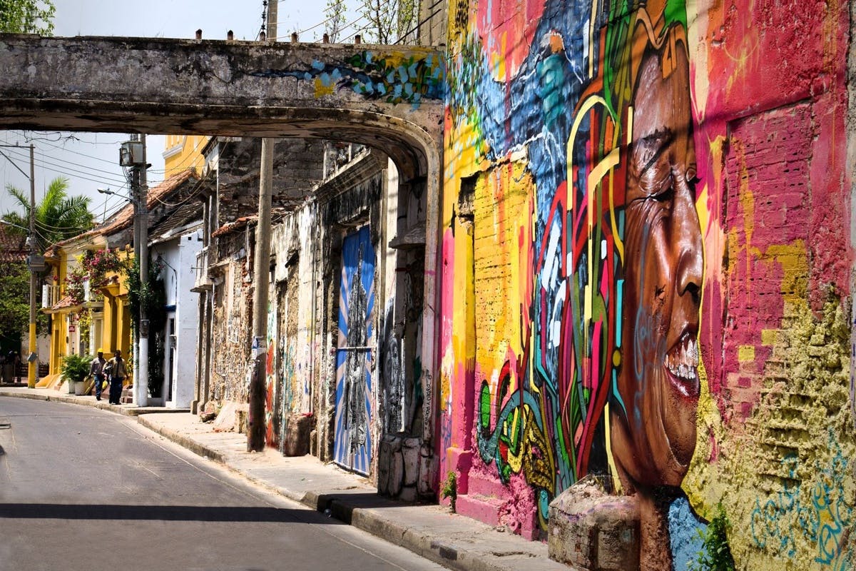 Panoramic Views & Street Art of Cartagena
