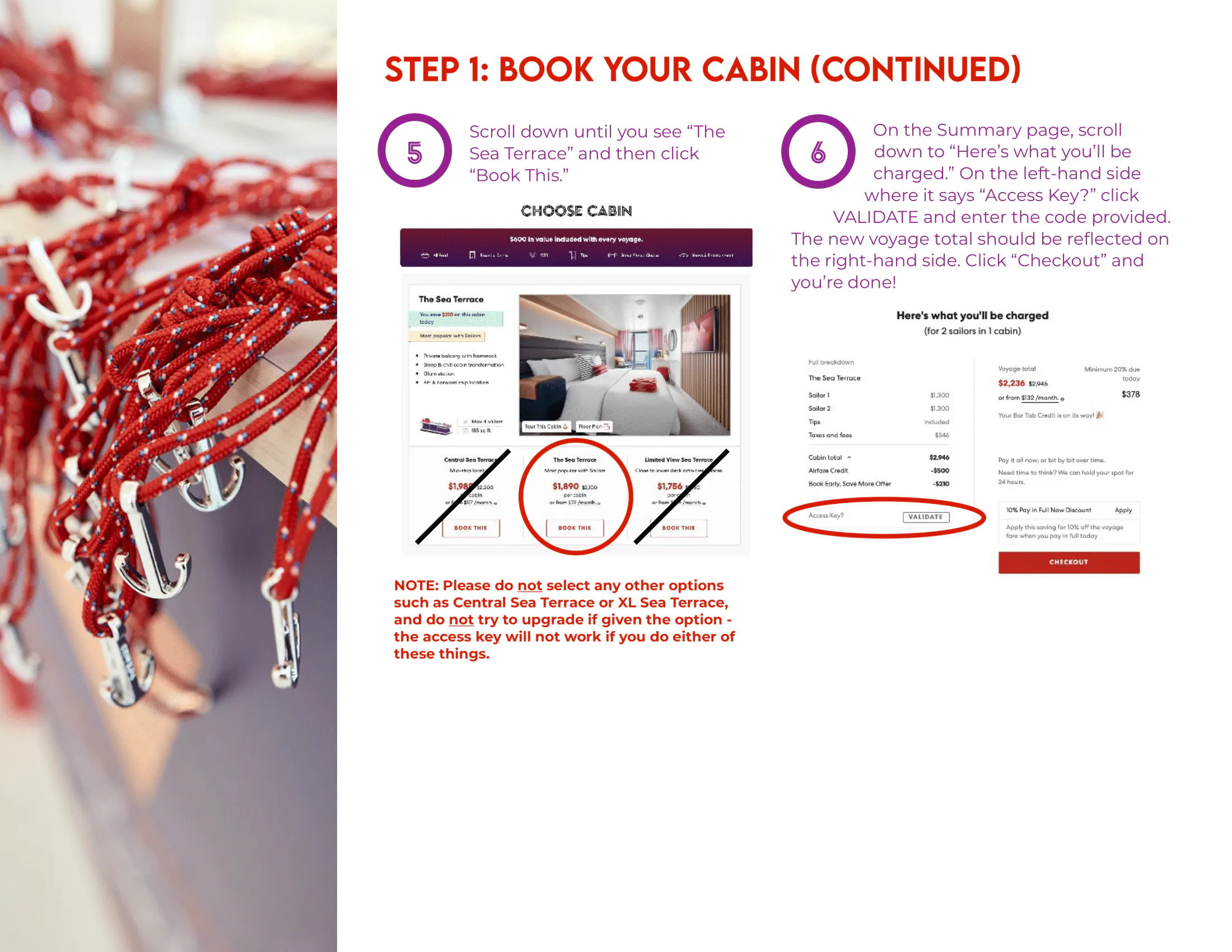 How To Book Your Voyage