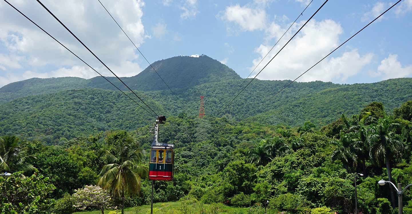 Image of Puerto Plata from the cable car - Dominican Republic