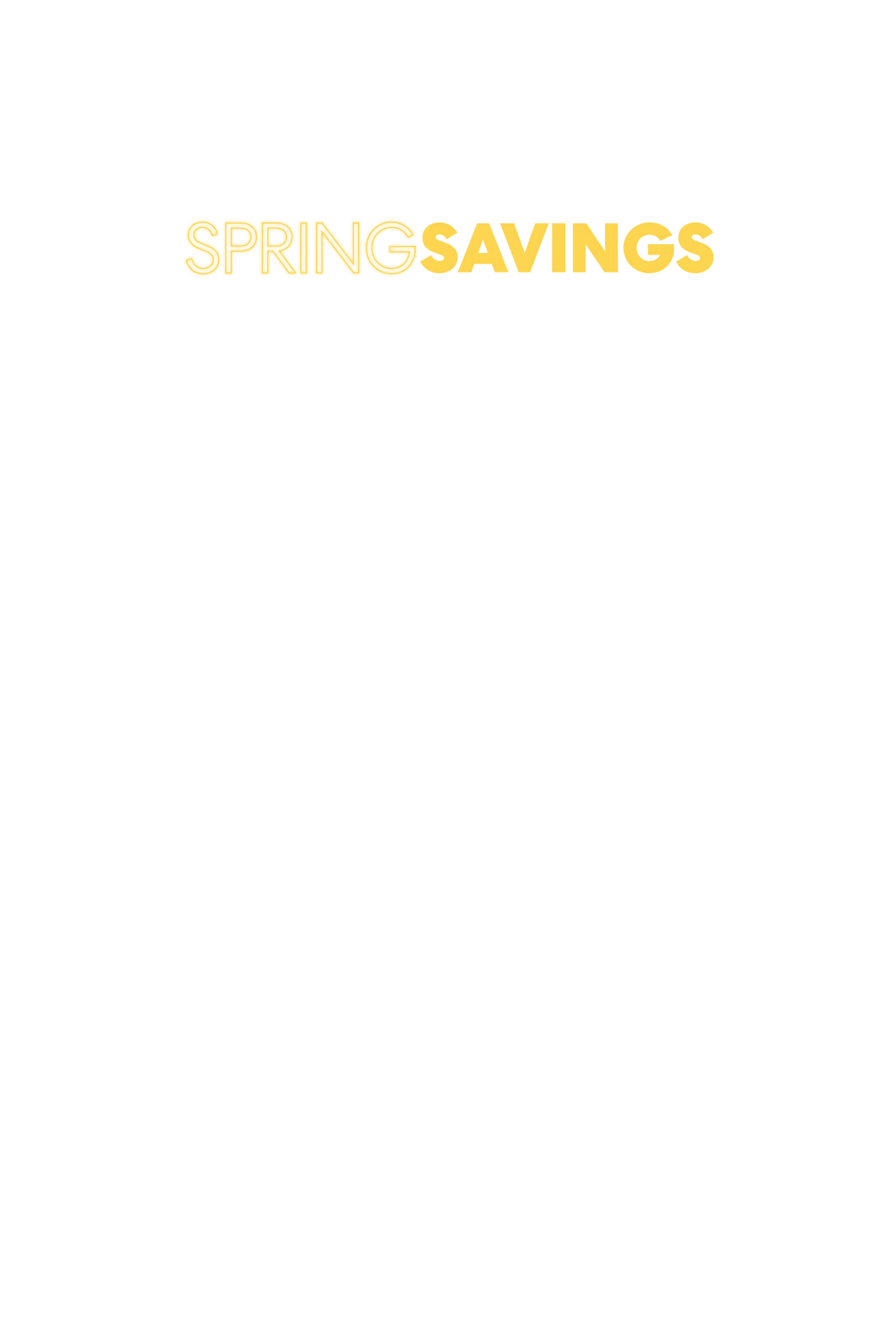 Spring Savings: up to $1000 Instant Savings and 70% off Second Sailor and up to $400 Onboard Credit on select sailings