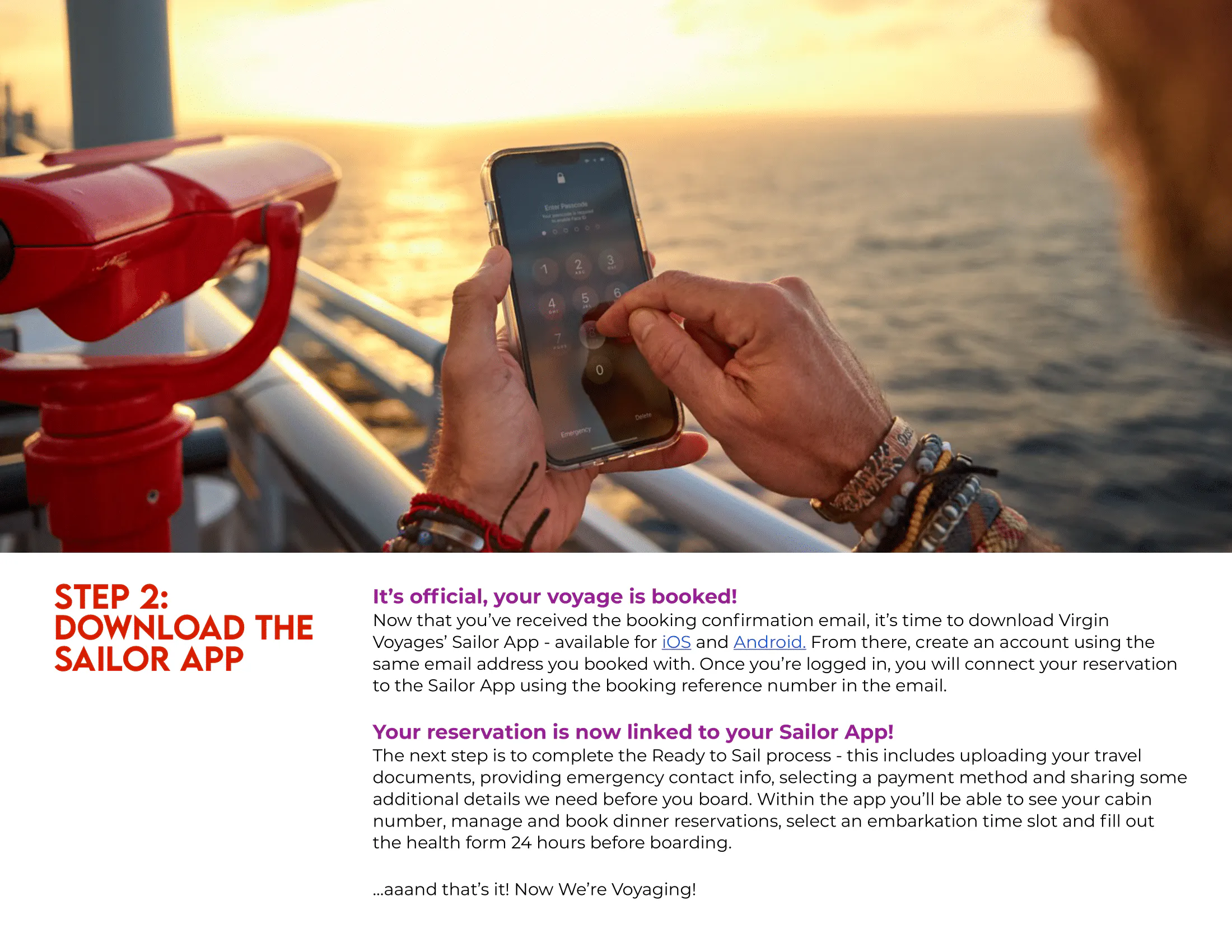 How To Book Your Voyage