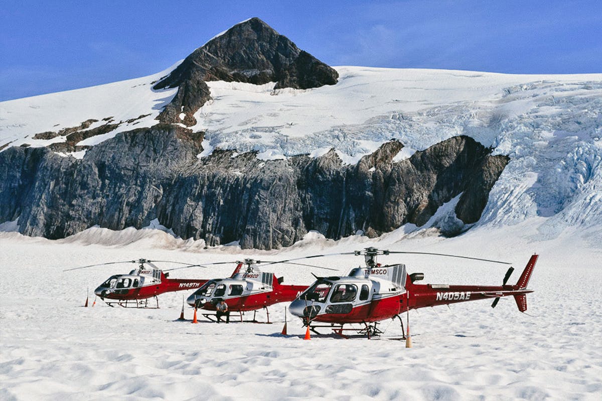 Dog Sledding & Heli-Ride on Mendenhall Glacier