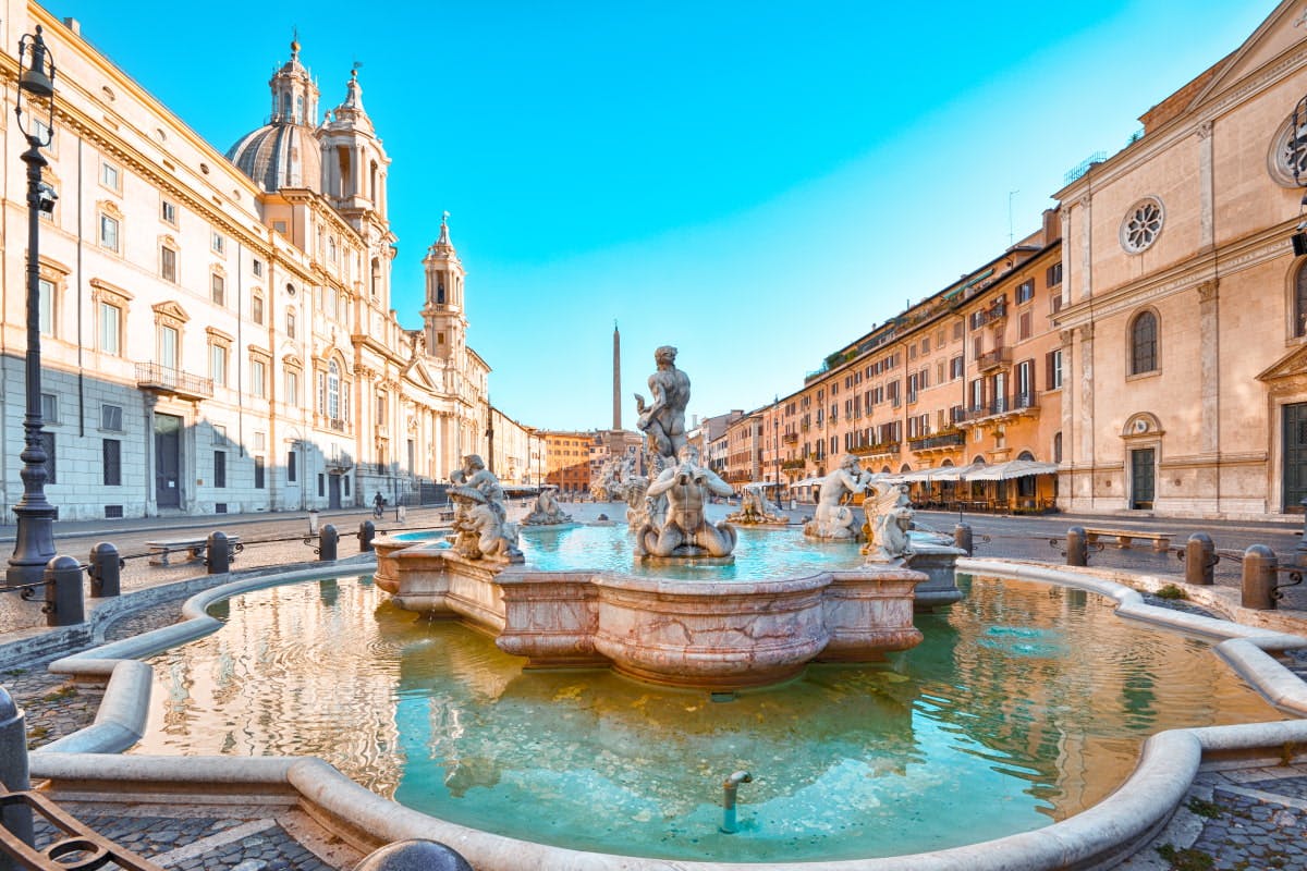 Rome Walking Tour & Free Time
