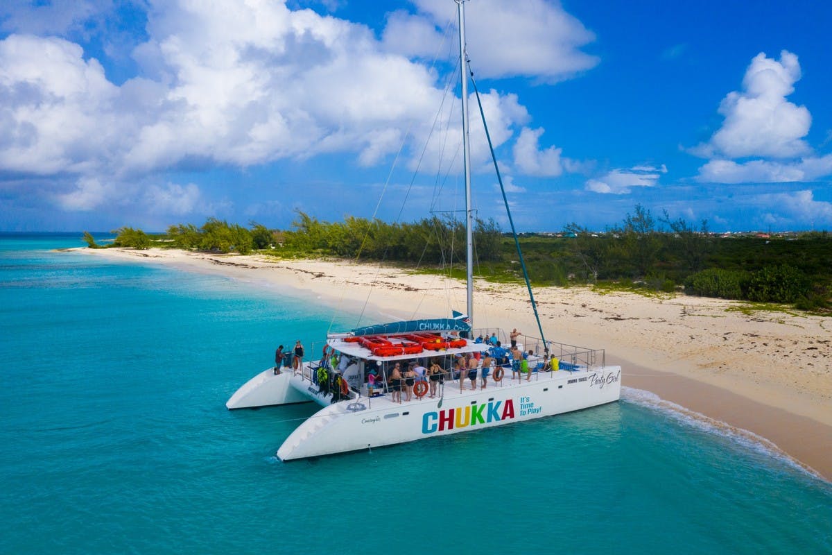 Catamaran Sailaway, Snorkel, and Beach