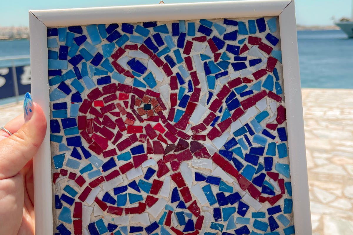 Mosaic Workshop in Mykonos