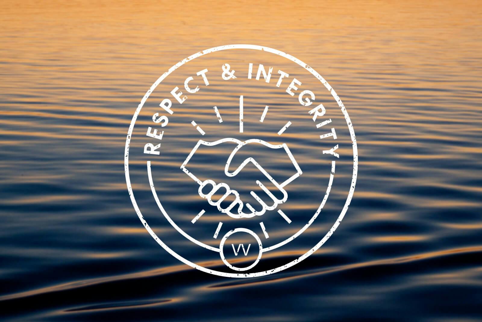 Respect & Integrity Image of a Hand Shake