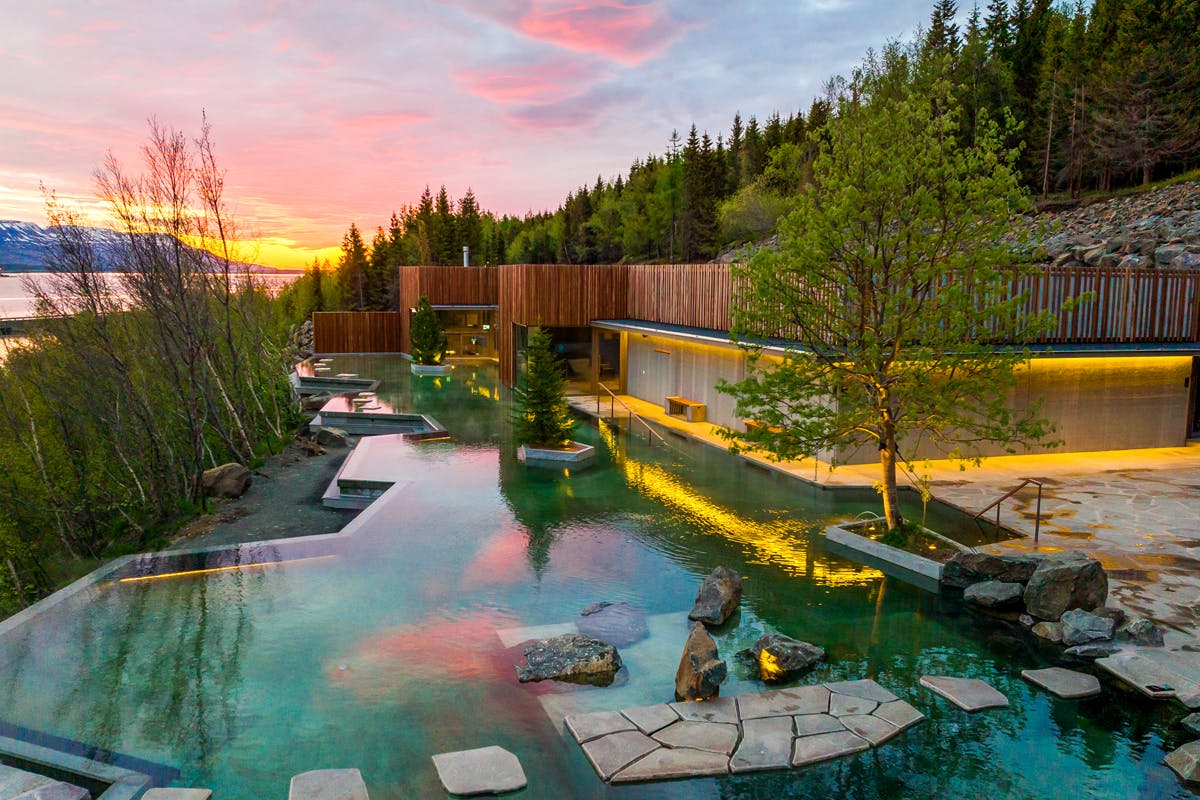 Soak in Forest Lagoon Baths