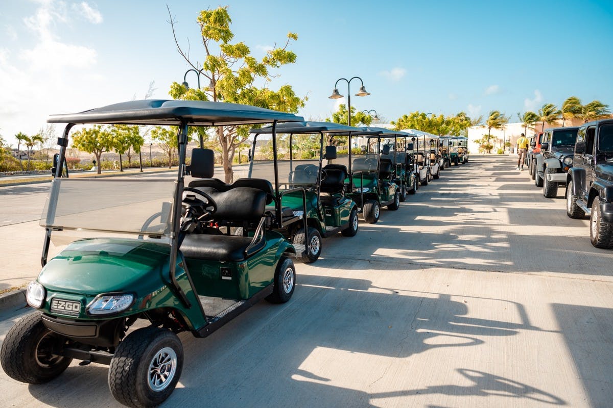 Four Seater Golf Cart Adventure