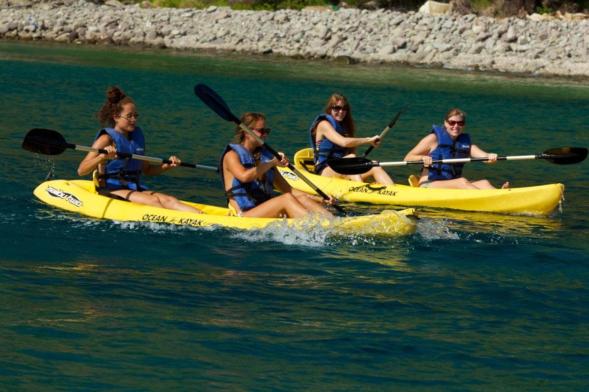 Kayak & Snorkel the St. Kitts Coast