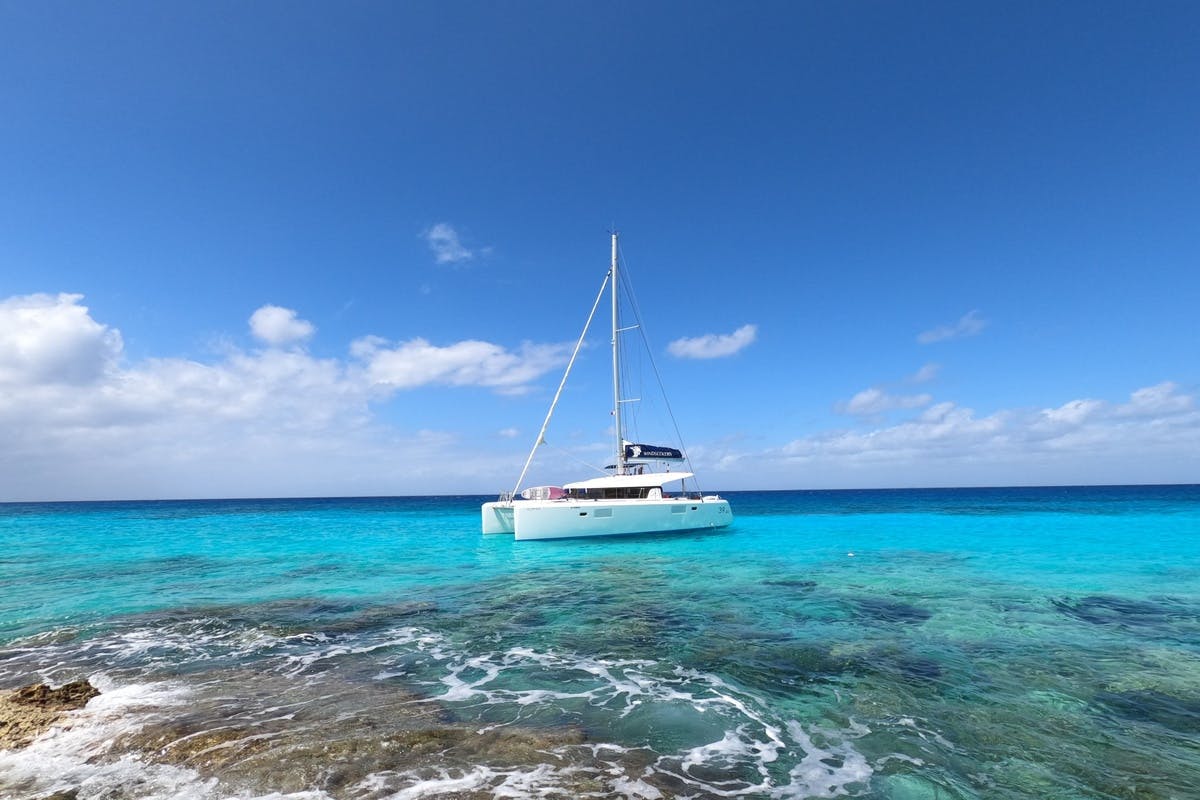 Luxury Catamaran Reef Snorkel and Sandbar