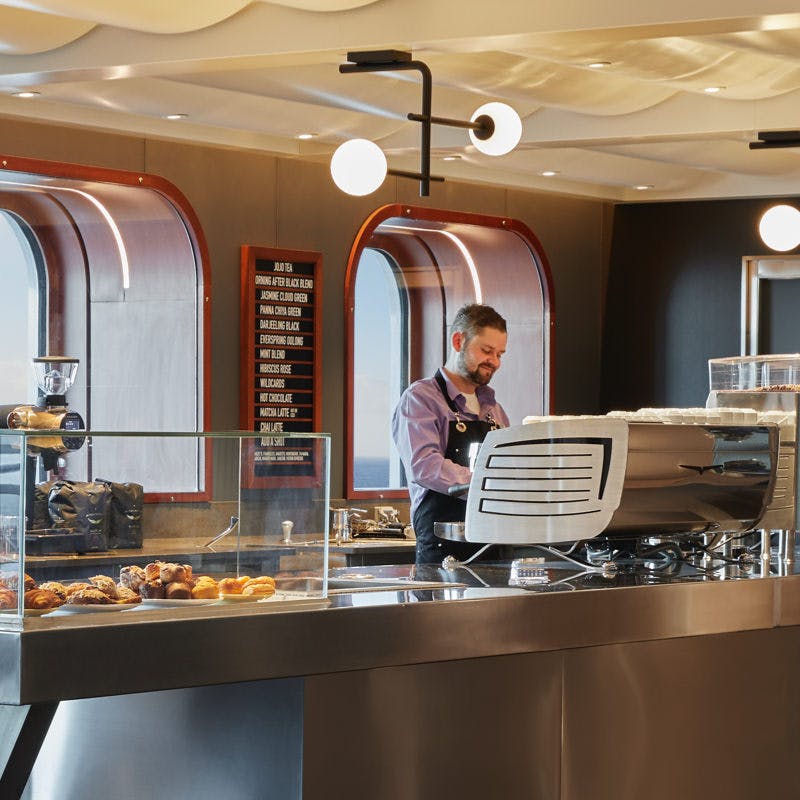 The Grounds Club coffee bar