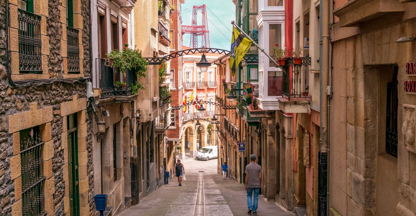 Bilbao Old Town & Puente de Vizcaya