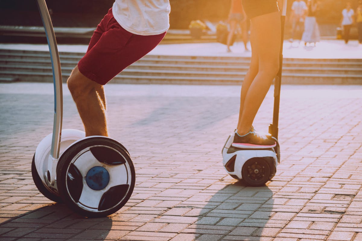 A Coruna by Segway