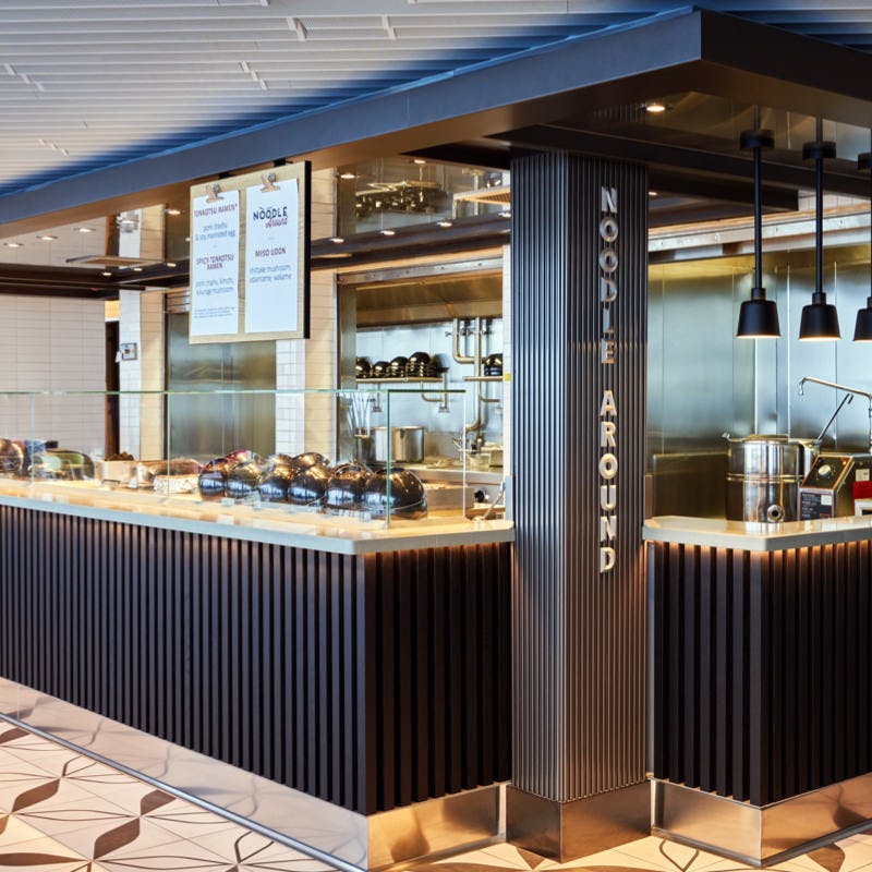 Noodle Around eatery in The Galley