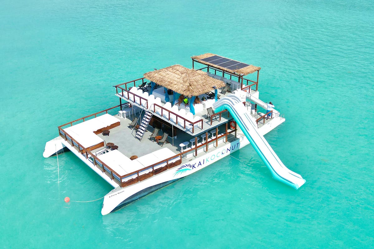Floating Caribbean Party with a Live DJ