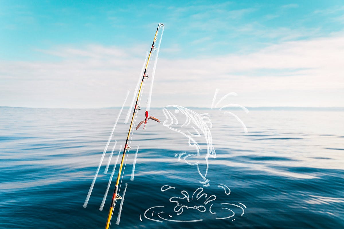 Bimini Fishing Charter Shore Thing doodle