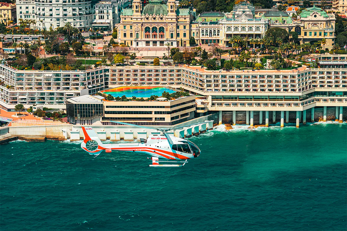 French Riviera Helicopter Ride to Monaco