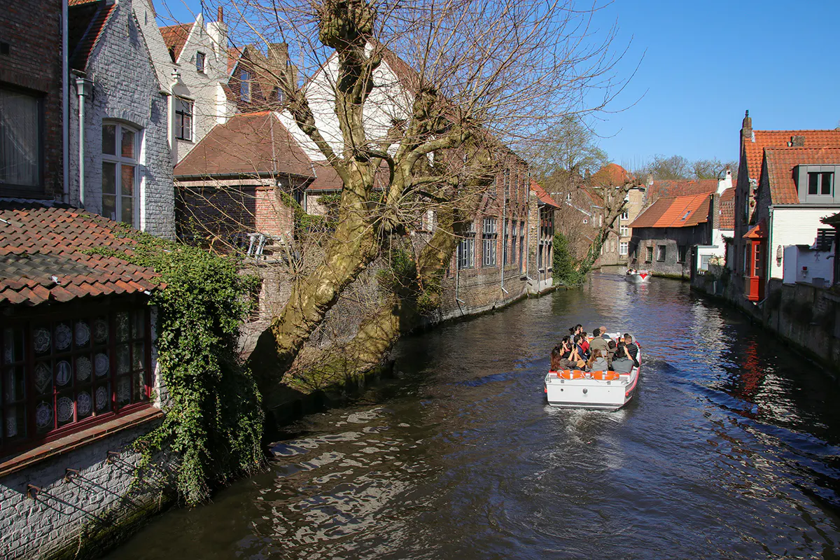 Romantic Bruges by Canal Boat