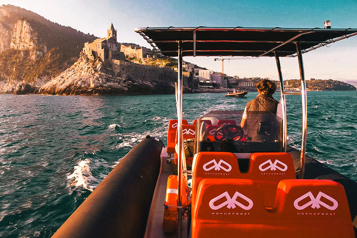 Lerici & Portovenere by Rubber Boat