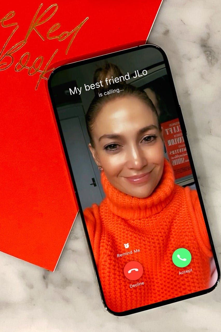 Jennifer Lopez calling Virgin Voyages