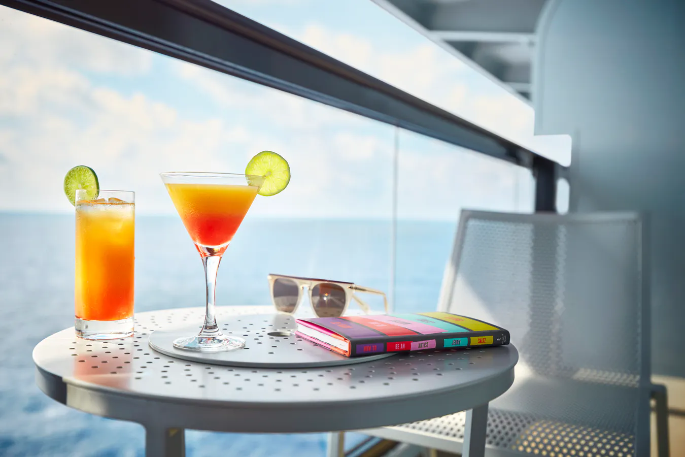 Virgin Voyages Brilliant Suite balcony