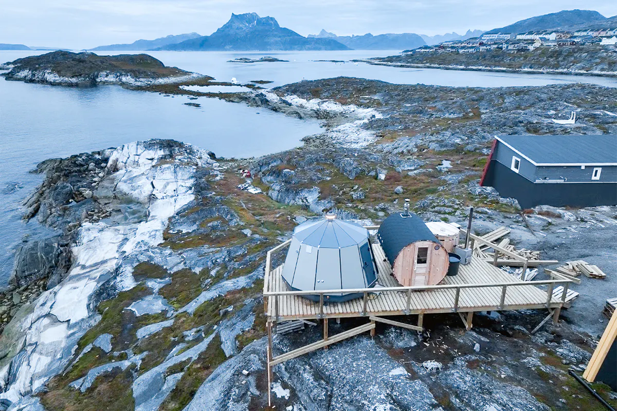 Arctic Spa and Sauna with a View