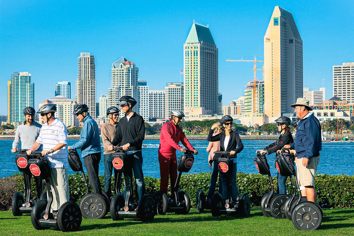 San Diego's Little Italy By Segway